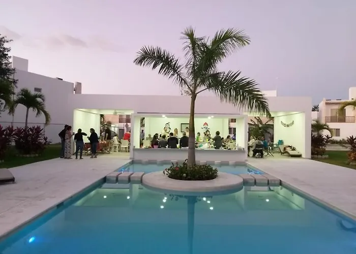 Alberca Privada, 5 Albercas,16 Huespedes,sanitizada,boutique,atractiva ,unica Puerto Morelos